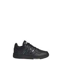 adidas Hoops 3.0 K - pantofi copii, piele sintetică, talpă cauciuc, șireturi