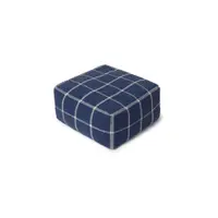 Puf albastru închis Geo Block – Lorena Canals