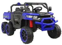 UTV electric pentru 2 copii Kinderauto X-Force 300W 24V premium, culoare albastru
