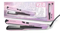 Placă de păr Demeliss - Titanium Dreams 2.0, 230°C, cu acoperire din titan, roz/mov
