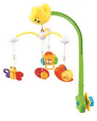 Carusel muzical electric din plastic Albinuta si prietenii sai ( 6 melodii)