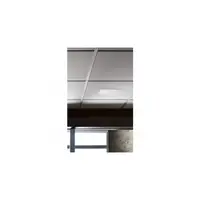 Slim flush mounting frame URA ONE - pentru false ceiling/dry partition - alb