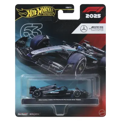 Masinuta Formula 1 Hot Wheels Premium Die-Cast 1:64 - Team Mercedes Benz Driver 1
