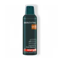 Deodorant antiperspirant pentru barbati Energy, 150ml, Gerovital