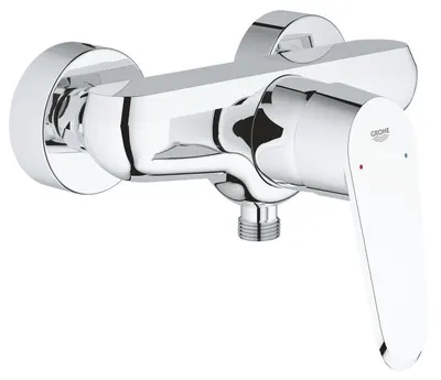 Baterie de dus Grohe Eurodisc Cosmopolitan 33569002, 1/2 inch, aparenta, monocomanda, cartus ceramic, Crom