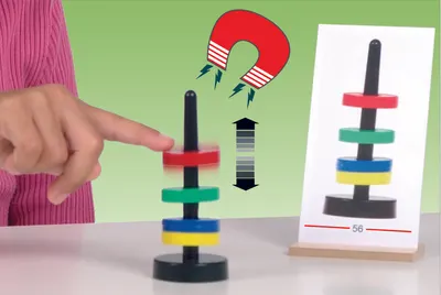 Joc magnetic de stivuire