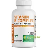 B Complex cu Vitamina C 120cps