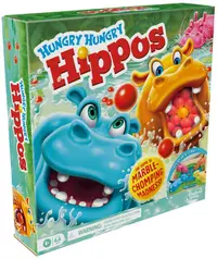 Joc de societate Hungry Hungry Hippos (Refresh) - pentru copii