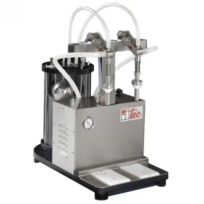 ULTRAFILLER 2 - Masina de Imbuteliere Sticle cu Vacuum, 2 Duze, 400+ Sticle/oră