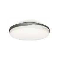 Plafoniera RS PRO LED R1 cu senzor de miscare inalta frecventa,11 W,lumina rece,antracit