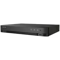 DVR 8 canale Turbo HD AcuSense Hikvision iDS-7208HTHI-M2-SA, 8MP, 2x SATA, alarma 8 IN/4 OUT, audio