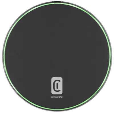 Încărcător wireless Cellularline - Fast Pad, 15W, negru