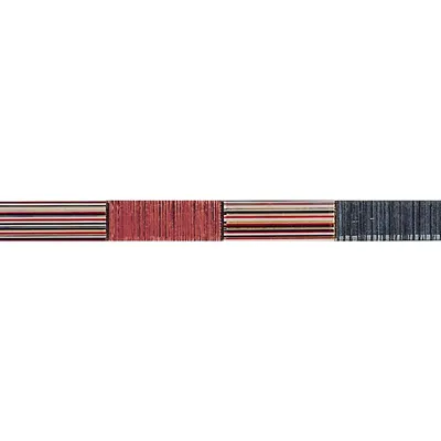 Brau decorativ faianta baie / bucatarie Forma T-315 Rojo 3 x 31.6