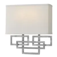 Aplica Lanza 2 Light Wall Light – Antique Nickel