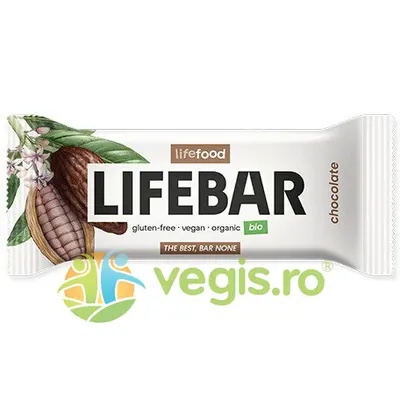 Baton Raw cu Ciocolata Ecologic/Bio 40g