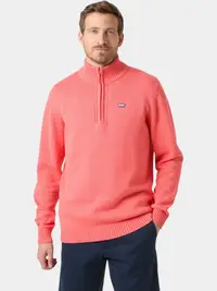 Pulover tricotat Smoegen 1/2 Zip Sweater barbati