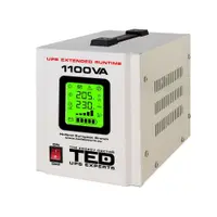UPS pentru centrala termica TED000323, Runtime extins cu 1 acumulator (neinclus), 1100VA, 700W