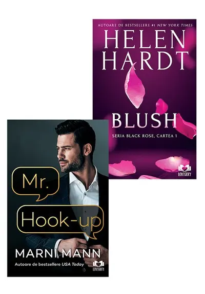 Pachet Mr. Hook-up + Blush. Set 2 carti
