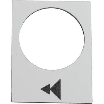 Legenda - 30 X 40 Mm - Alba - Ridicare Sau La Dreapta, Lent-Rapid