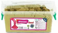 Nisip de joacă Heroes - Culoare naturală, 3 kg