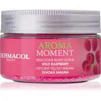 Dermacol Aroma Moment Wild Raspberry exfoliant de corp cu zahăr cu arome de zmeura