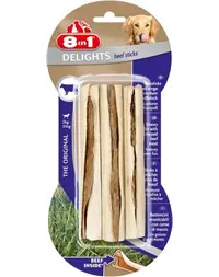 8IN1 Delight Sticks cu vită 3 buc.