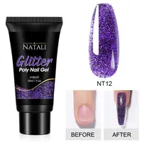 Polygel Glitter Natali NT12 30gr - NT04 - Everin
