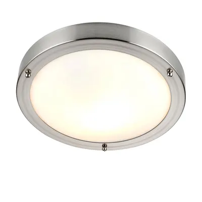 Corp de iluminat pentru baie, Portico satin Nickel IP44 40W