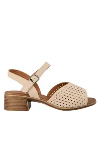 Sandale elegante - dama - W160028A crem - piele naturala - Crem