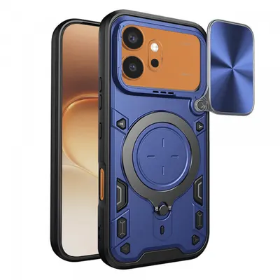 Husa pentru Honor 600 Pro / 600, Techsuit, CamGuard Pro, Albastra