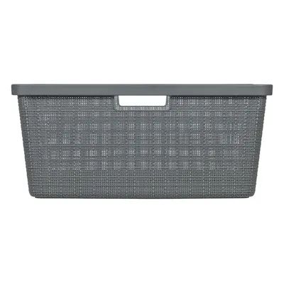 Coș de rufe Curver Jute, 46 l, gri