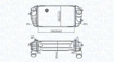 Compresor intercooler potrivit KIA SPORTAGE IV 1.6 09.15-09.22