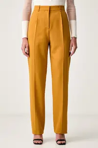 Elisabetta Franchi pantaloni pentru femei cu lână