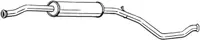 Toba esapament mijloc potrivit PEUGEOT 206 1.6 09.00-12.07