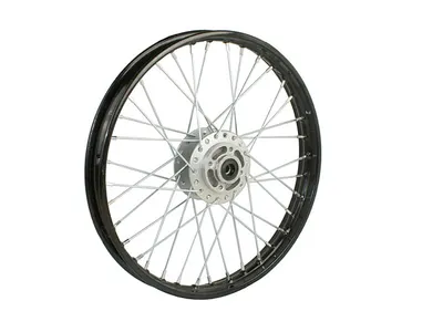 Roata completa fata cross China 125HB, dimensiuni 1.4x17