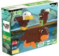 Constructor BioBuddi - În pădure, 27 de piese