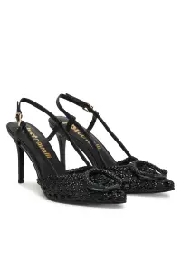 Pantofi dama - toc stiletto - piele naturala - negru 80RA3S14 ZSE38