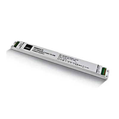 LED driver Slim 60W 230V 24V IP20 Pusch to Dim