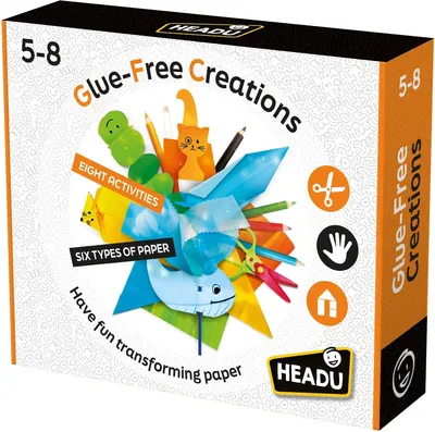 Set creativ Headu - Meșteșuguri distractive din hârtie