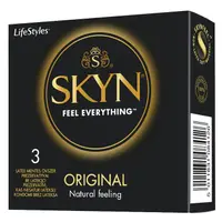 Prezervative fara latex Original, 3 bucati, Skyn