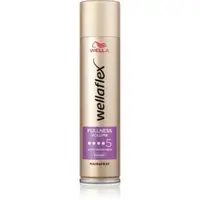 Wella Wellaflex Fullness Volume fixativ pentru păr cu fixare foarte puternică pentru flexibilitate si volum