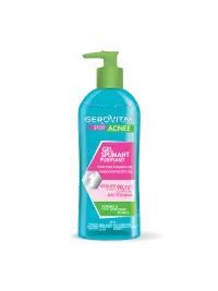 Gel De Curățare Spumant Cu Acid Salicilic Pentru Ten Mixt, Gras, Acneic, Gerovital Stop Acnee, 150 Ml