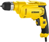 Mașină de găurit electrică RTRMAX - 43528, 450W, 10 mm