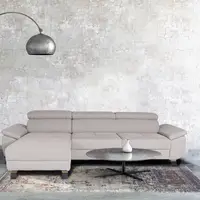 Coltar modular, extensibil, cu peninsula, Aryna, Gri