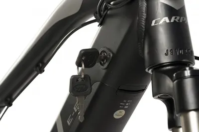 Bicicleta Electrica Carpat C275H7E NegruGri MTB Hidraulica E-Bike, roti 27.5 inch, 11 viteze, motor 250W, autonomie Max 60 km, baterie integrata in cadru Litiu-Ion 36V 10.4Ah