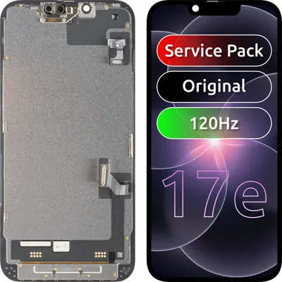 Display cu Touchscreen Apple iPhone 17e, cu Rama, Negru, Service Pack 661-60211