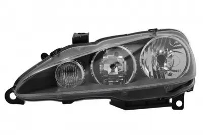 Far fata stanga (H1 H7 PY21W W5W, electric, cu motor, culoare interior: negru, culoare semnalizator: alb) potrivit ALFA ROMEO 147 01.04