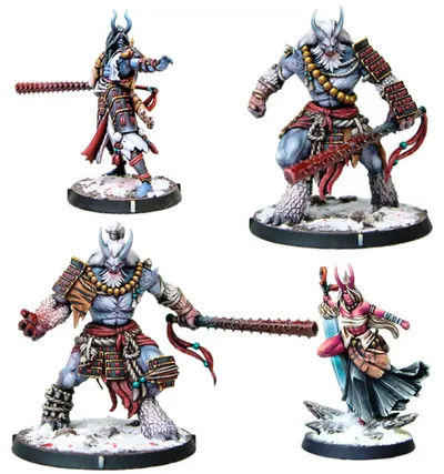 Extensie de joc de societate Eldfall Chronicles: Northern Wind - Oni Clans Faction Starter