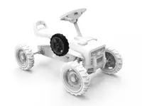 Roata 9x2 Cross GriNegru spate stanga pentru kart Berg Buzzy Police