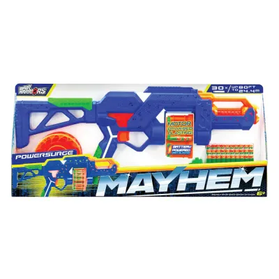 Arma de jucarie, Air Warriors, Mayhem Powersurge, 30 sageti din burete